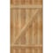 Ekena Millwork Joined Board-n-Batten Shutters w/Z-Bar, Rough Sawn Western Red Cedar, 26 7/8W x 43H, PR RBJ06Z26X043RWR - alternate 2